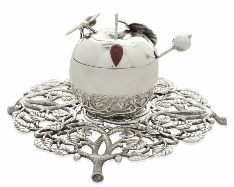 Special Sterling Silver Honey Dish Set