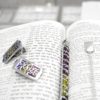 Silver Personalized tag for Torah pointer