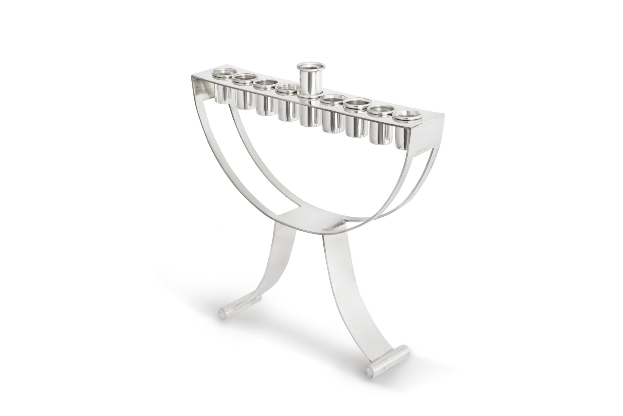 Modern Hanukkah Menorah