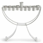 Modern Hanukkah Menorah
