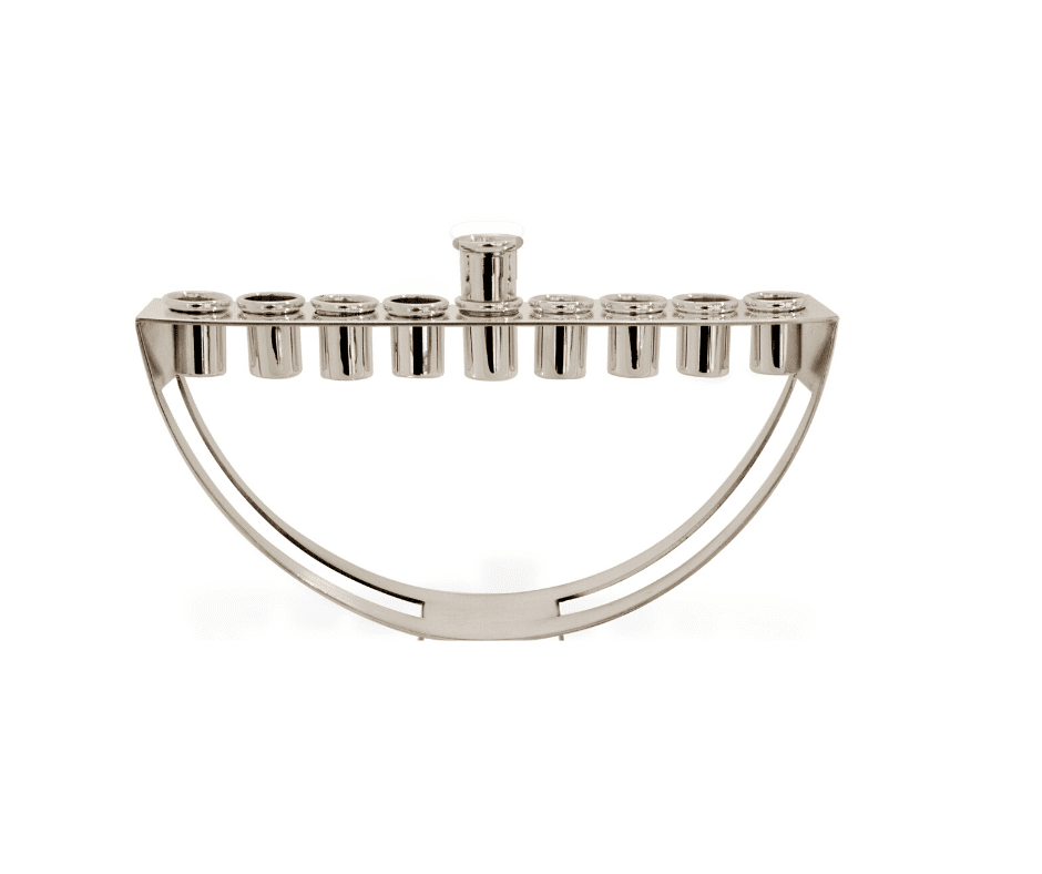 Modern Hanukkah Menorah