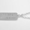 Silver Personalized tag for Torah pointer