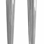 Sterling silver 12 inches Modern Smooth Candlesticks