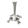 Luxurious Stones and Filigree Candelabra From Sterling Silver