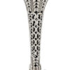 Luxurious Stones and Filigree Candelabra From Sterling Silver