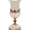 Stunning Liquor Set made of Pink Onyx Stone