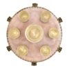 Stunning Liquor Set made of Pink Onyx Stone