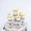 Stunning Liquor Set made of Pink Onyx Stone