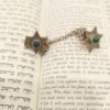 Silver Star of David Tallit Clips