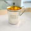 Personalized Sterling Silver Baby Cup