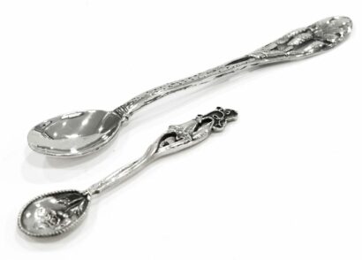 Tiny silver spoon