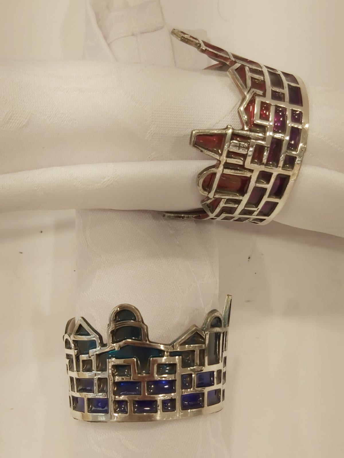 Colorful Jerusalem Napkin Ring
