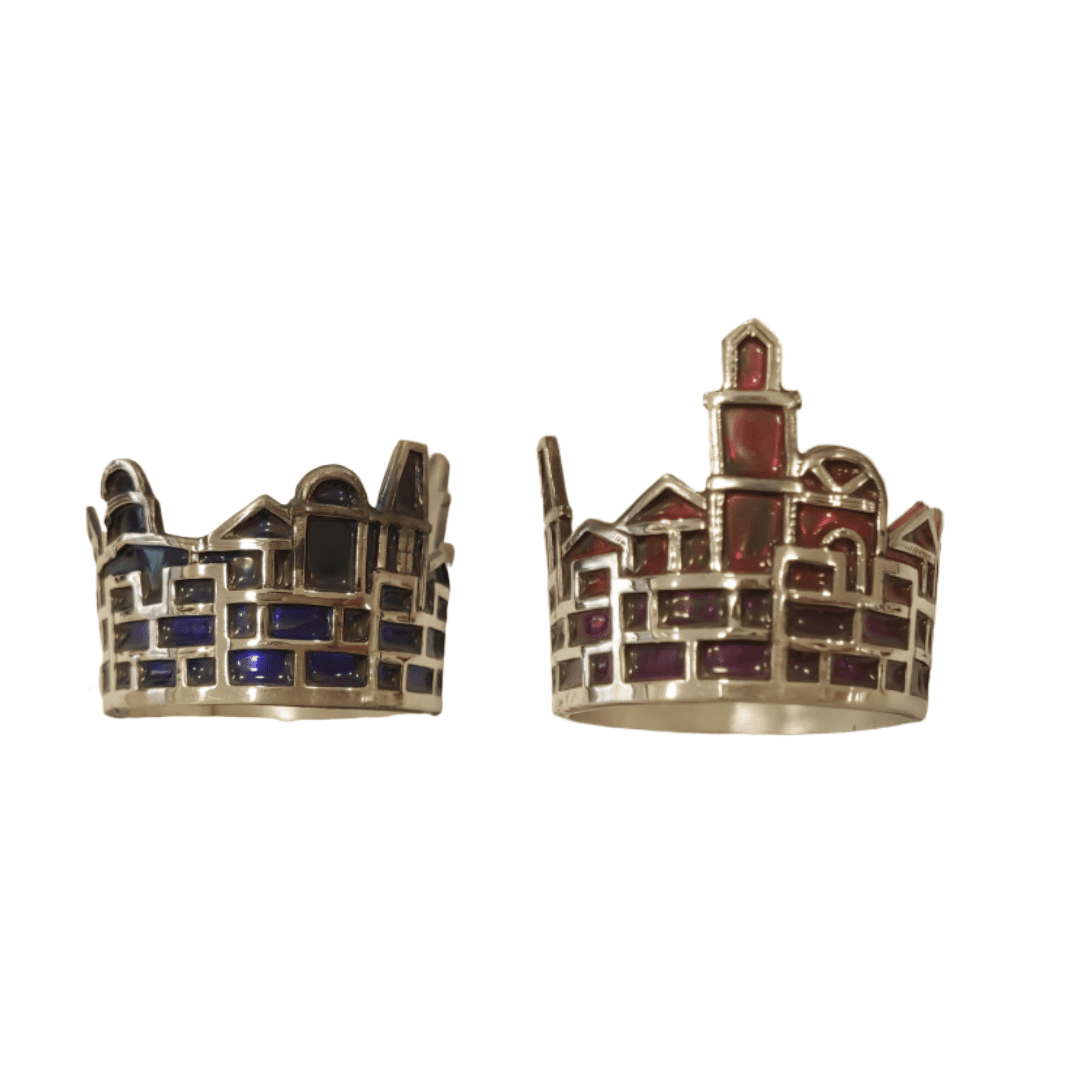 Colorful Jerusalem Napkin Ring