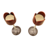 Personalized Candlesticks Flower Shape