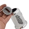 Silver Round Shape Filigree Tzedakah Box