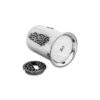 Silver Round Shape Filigree Tzedakah Box