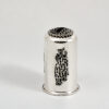 Silver Round Shape Filigree Tzedakah Box