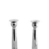 Modern Sterling Silver Candlesticks Set