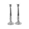 Modern Sterling Silver Candlesticks Set