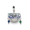 Dreidel Multicolored Crystal Beads