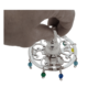 Large Sterling Silver Spinning Top