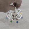 Large Sterling Silver Spinning Top