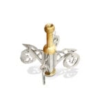 Unique Silver & Brass Dreidel