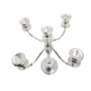 Vintage Style Filigree Candelabra Made of Sterling Silver