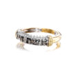 14k Gold Diamond Eshet Chayil Ring, Hebrew Blessing Ring 14k Gold Diamond Eshet Chayil Ring Hebrew Blessing Ring - NADAV ART