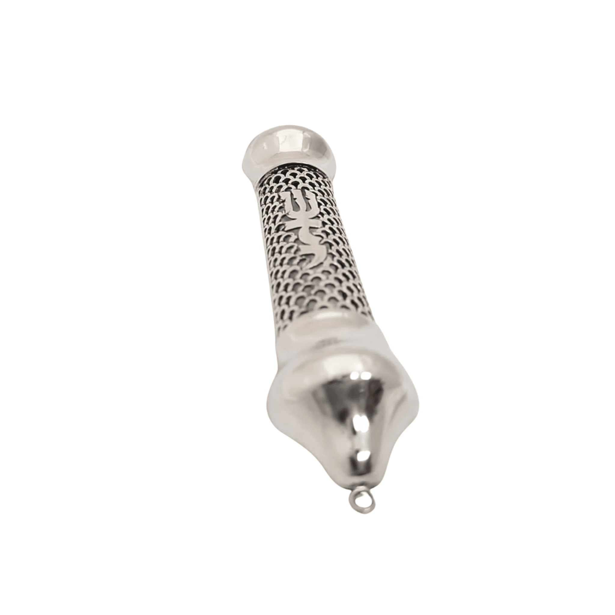 Filigree Mezuzah Case with Parchment