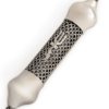 Filigree Mezuzah Case with Parchment