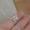 Double Hebrew Name Necklace