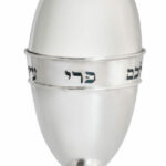 Modern Sterling Silver Enamel Colors Etrog Box