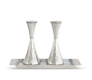 Traditional Hammered Candlesticks