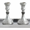 Small Shabbat Silver Candles Holders