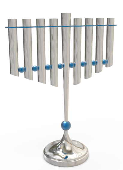 Extraordinary Large Hanukkah Menorah