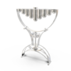 Large Hanukkah Menorah Crafted in 925 Sterling Silver