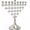 Two-Sided Modern & Colorful Hanukkah Menorah with Cold Enamel