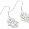 Cut-Out Hamsa Filigree Earrings