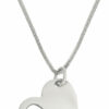 Modern and Chic Gold Heart Pendant
