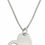 Modern and Chic Gold Heart Pendant