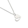Modern and Chic Gold Heart Pendant