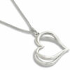 Unique Double-Heart Designed Gold Pendant