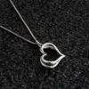 Unique Double-Heart Designed Gold Pendant