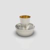 Hammered Modern Silver Reflection Mayim Ahronim