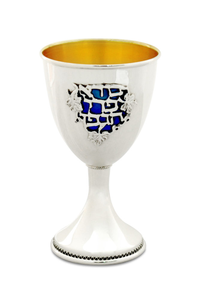 What is Kiddush – The Full Guide For Shabbat Evening and Kiddush Settings Kiddush Cup - NADAV ART