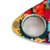 Colorful Painter Shape Pesach Plate with Glass Bowls Pesach Plate - NADAV ART