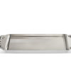 Tall Flower Shape Stones Candle Holders From Sterling Silver