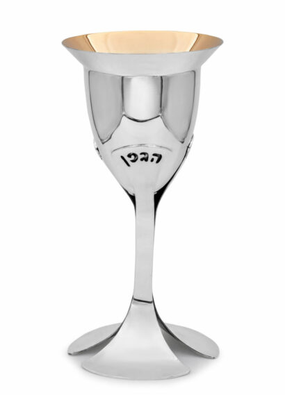Contemporary and Stylish Silver Eliyahu Cup