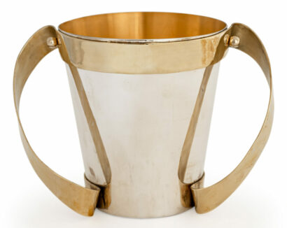 Sterling Silver and Brass Classic Washing Cup